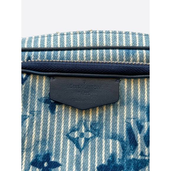 Louis Vuitton Blue Watercolor Monogram Outdoor Pouch